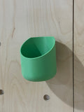 Pegboard Display Cup — 3D Printed Angled Catch-All for 3/4" Hole Pegboards
