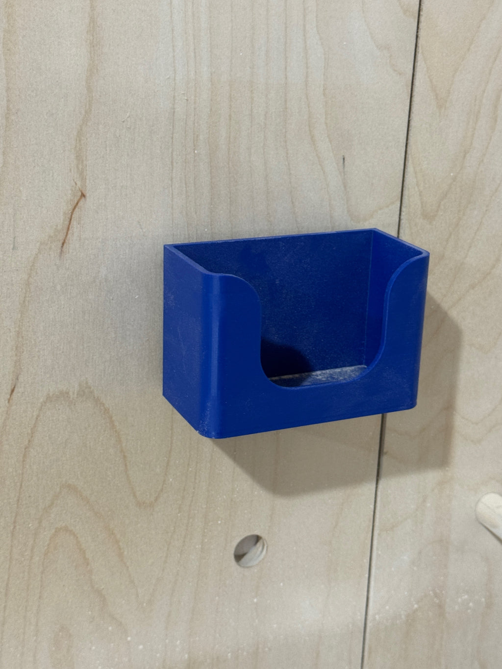 Pegboard Card Holder (4x6) — 3D Printed Display for 3/4" Hole Pegboards