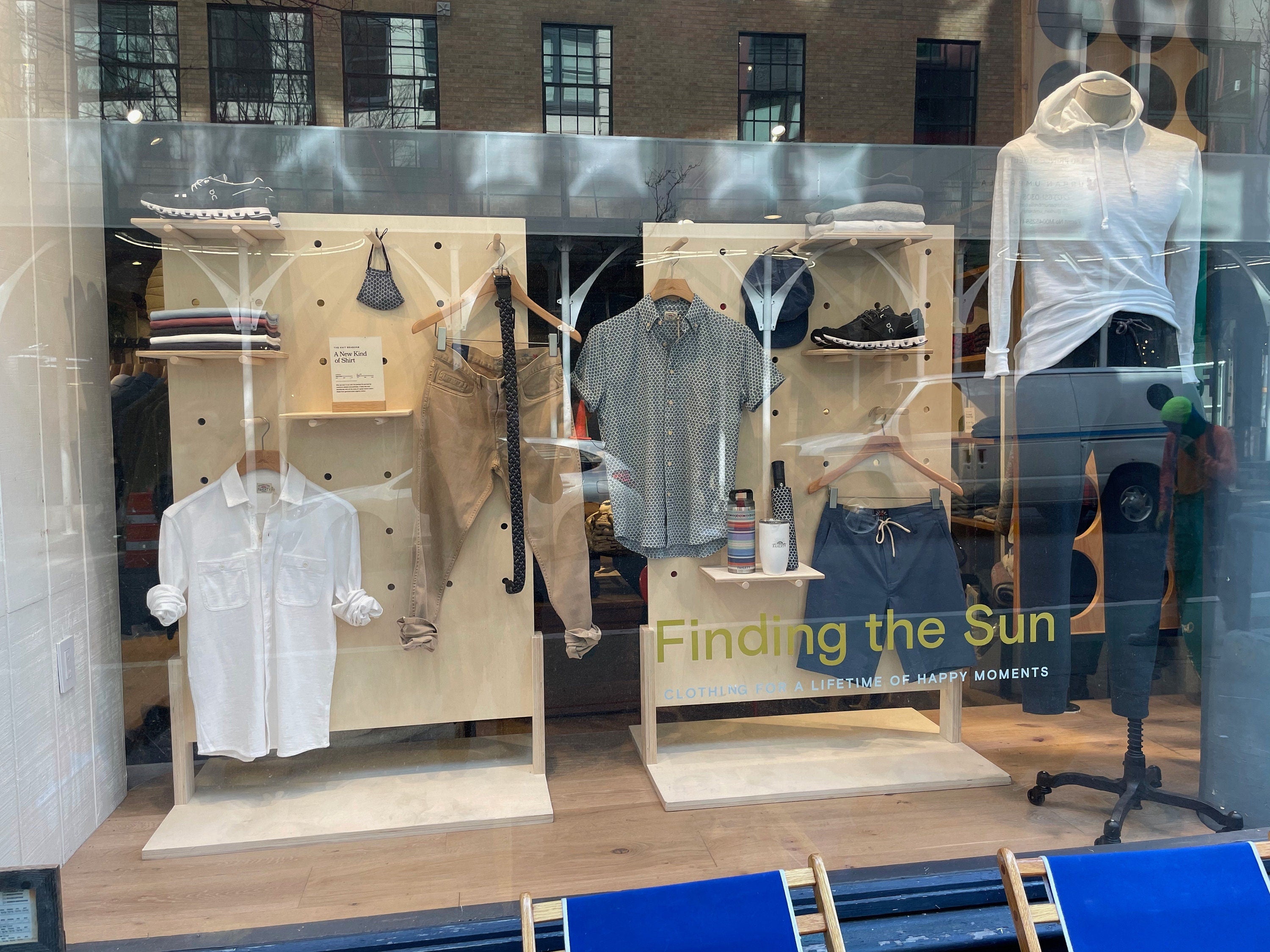 Modern Retail Pegboard Display Popup