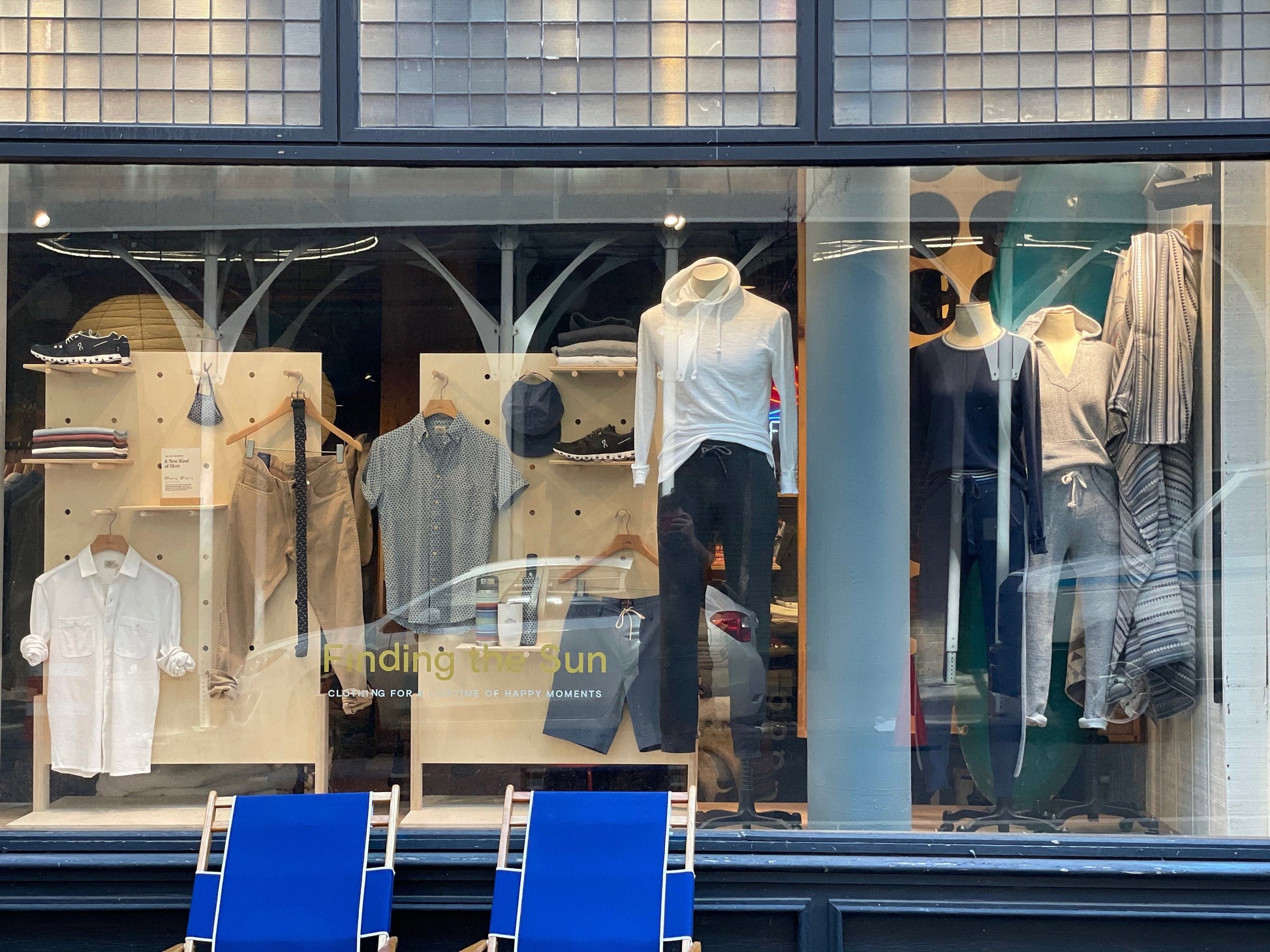 Modern Retail Pegboard Display Popup