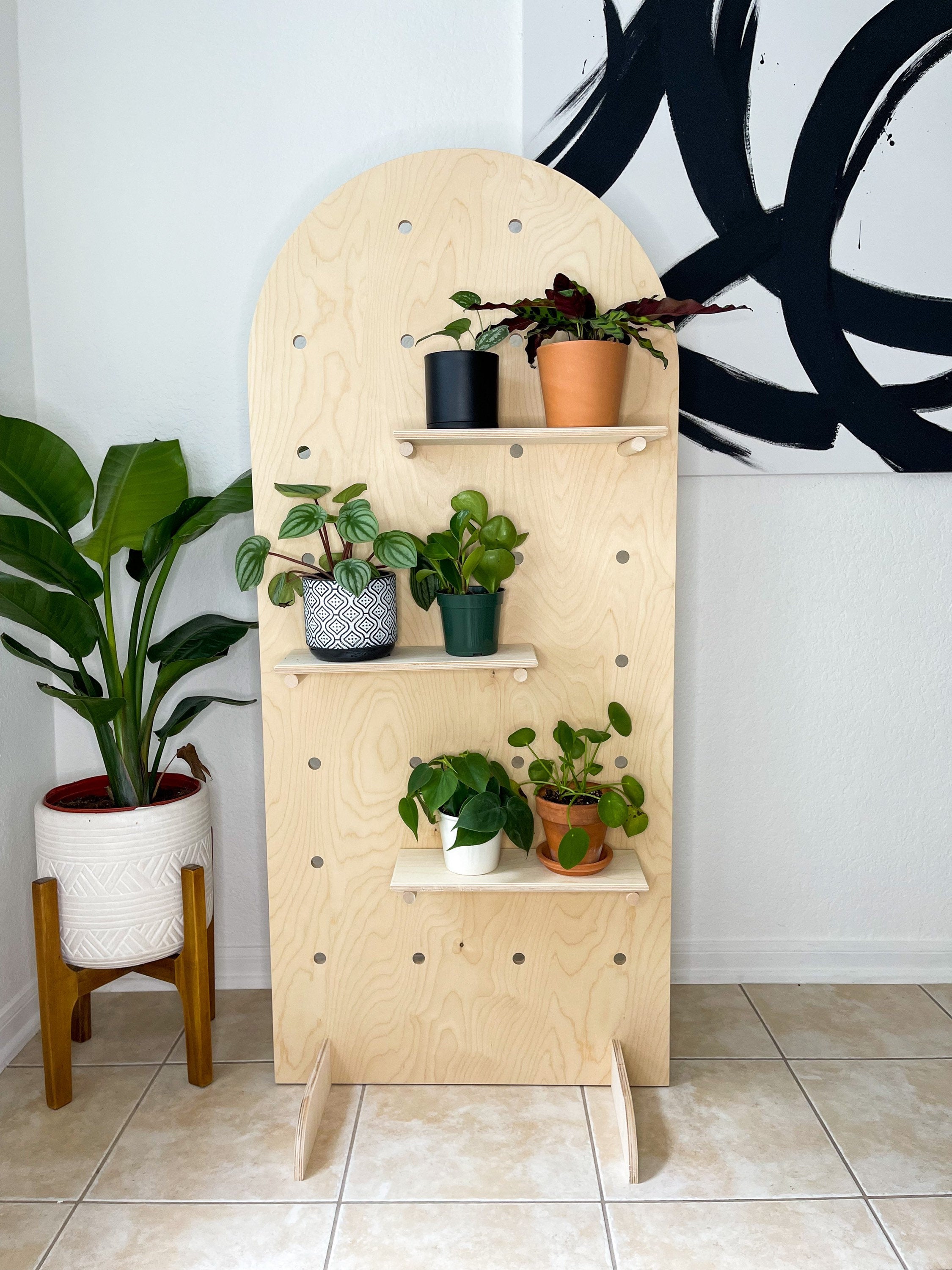 Curved Pop Up Display Stand