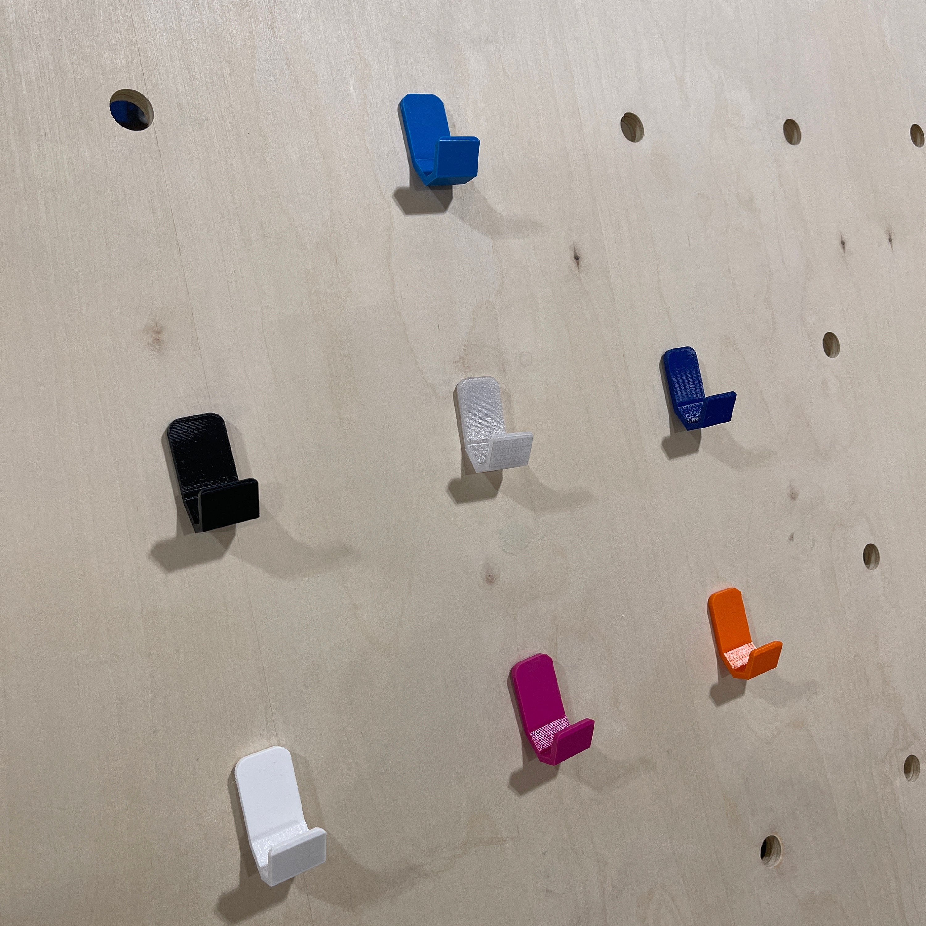 Megahooks for TexWoodBuilds Wooden Pegboards