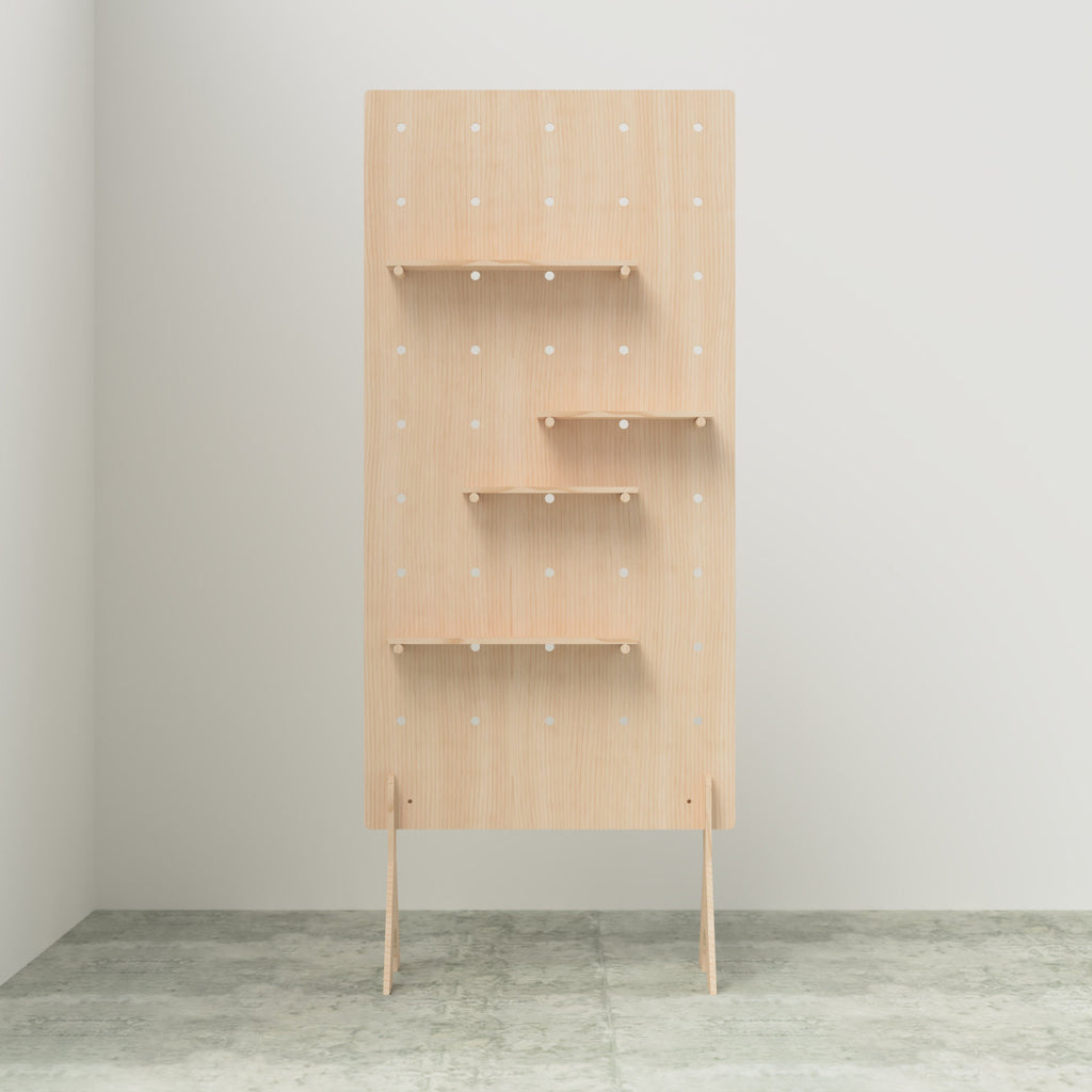 Freestanding Pegboard Display