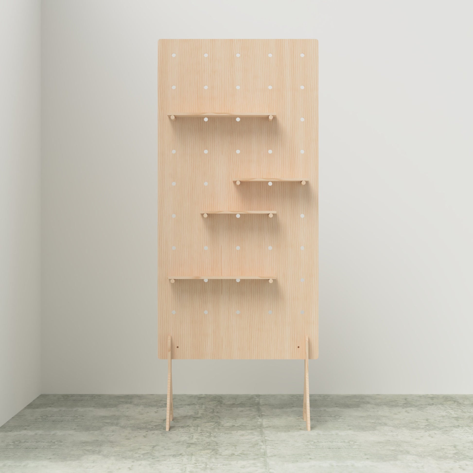 Freestanding Pegboard Display