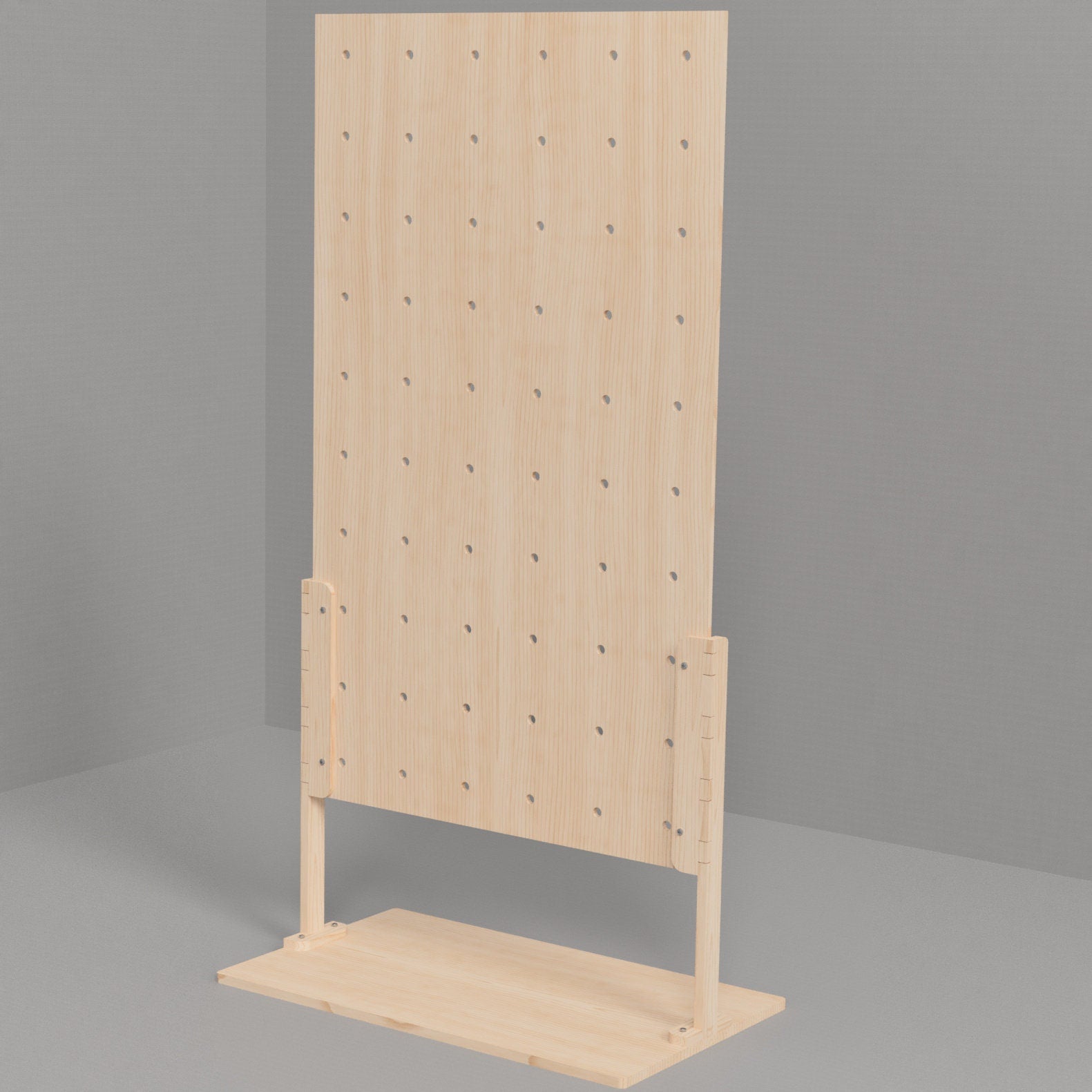 Modern Retail Pegboard Display Popup