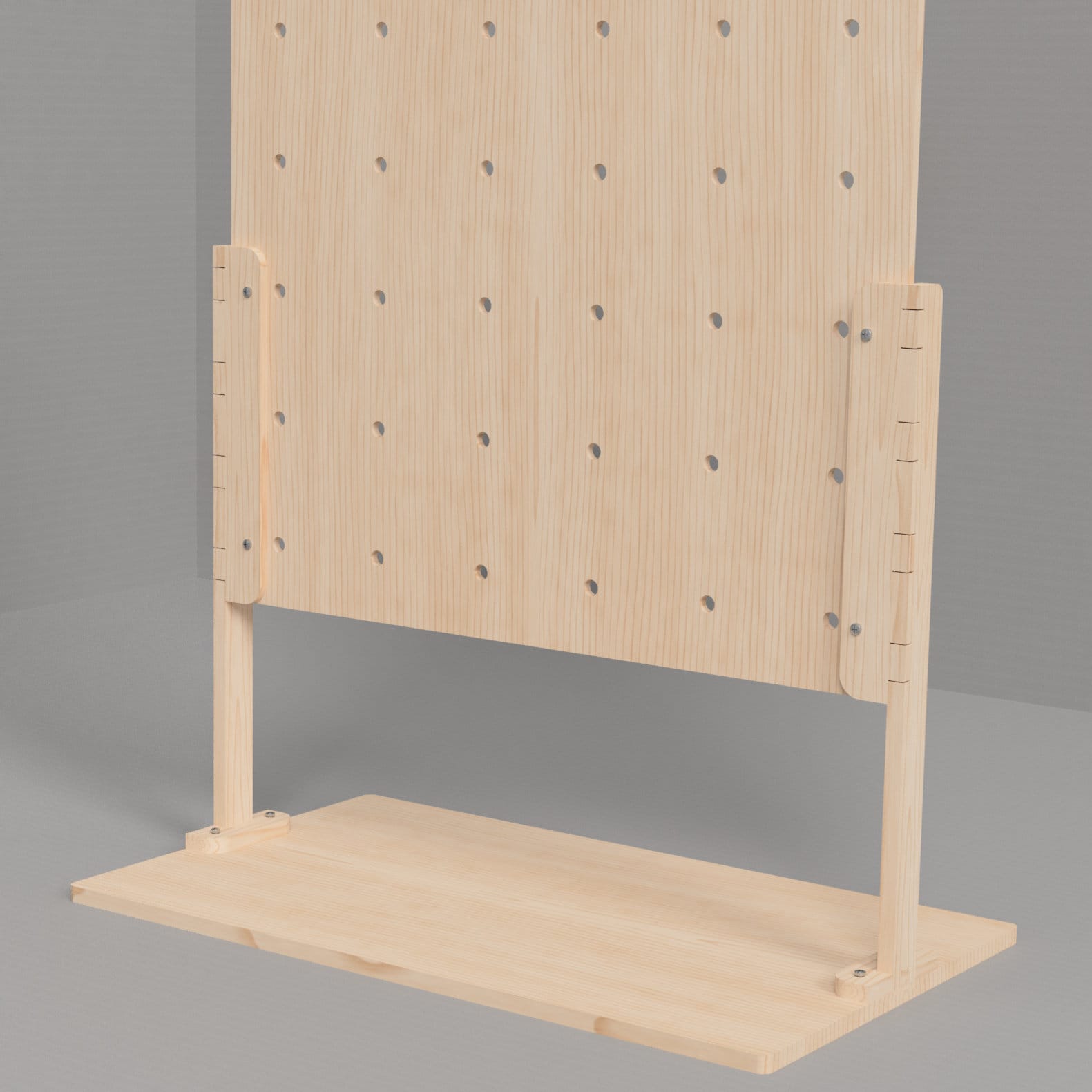 Modern Retail Pegboard Display Popup