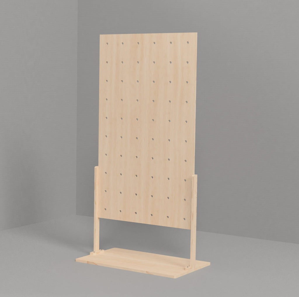 Modern Retail Pegboard Display Popup
