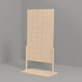 Modern Retail Pegboard Display Popup