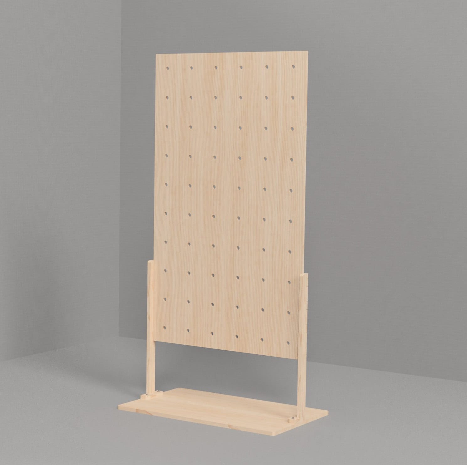 Modern Retail Pegboard Display Popup