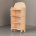 Flat Packed Plywood Bookshelf Display for Retail Popup Trade Shows and Booths