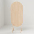Round Freestanding Pegboard Display Stand for Retail Popups Craftshows Booths Tradeshows made from Birch Plywood