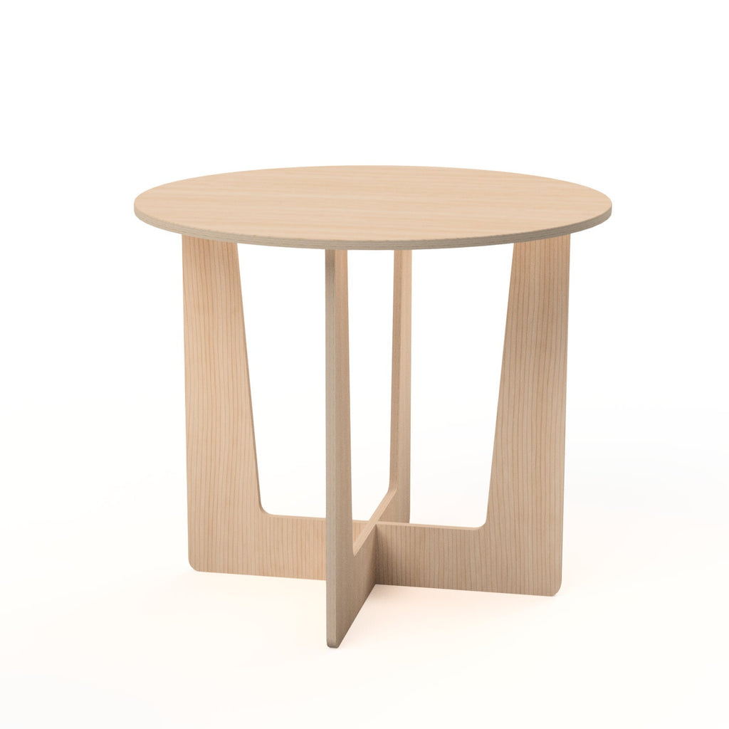 Craft Show Birch Plywood Round Table for Trade Displays