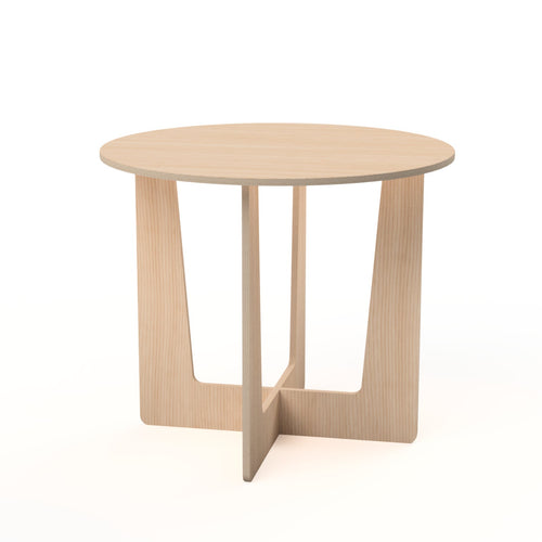 Craft Show Birch Plywood Round Table for Trade Displays