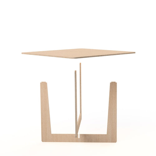 Craft Show Birch Plywood Square Table for Trade Displays