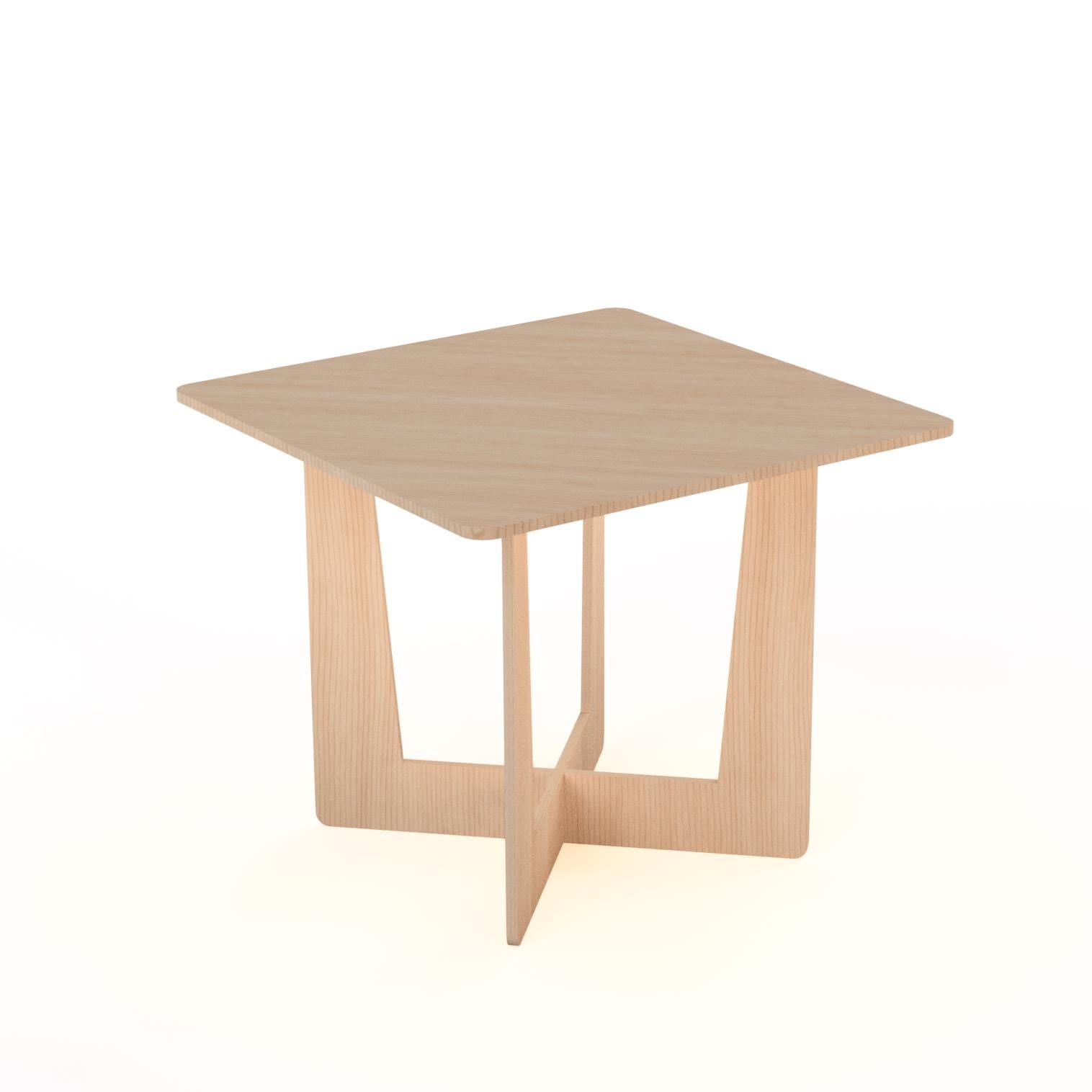 Craft Show Birch Plywood Square Table for Trade Displays