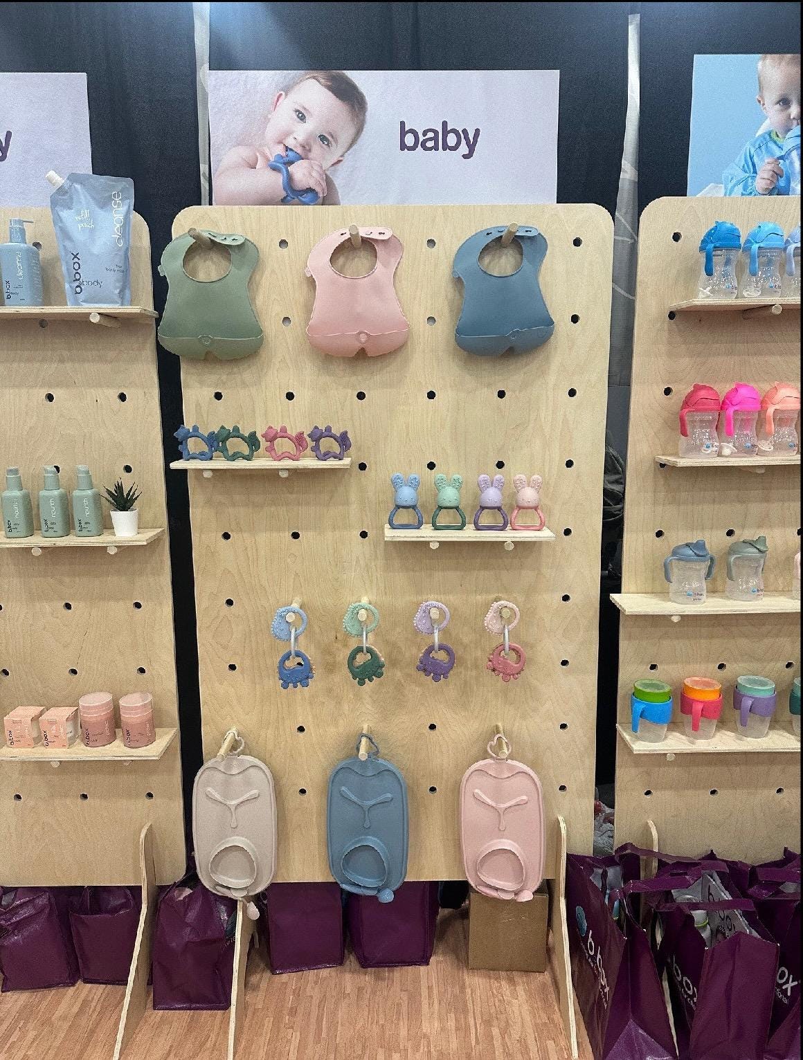 Freestanding Pegboard Display