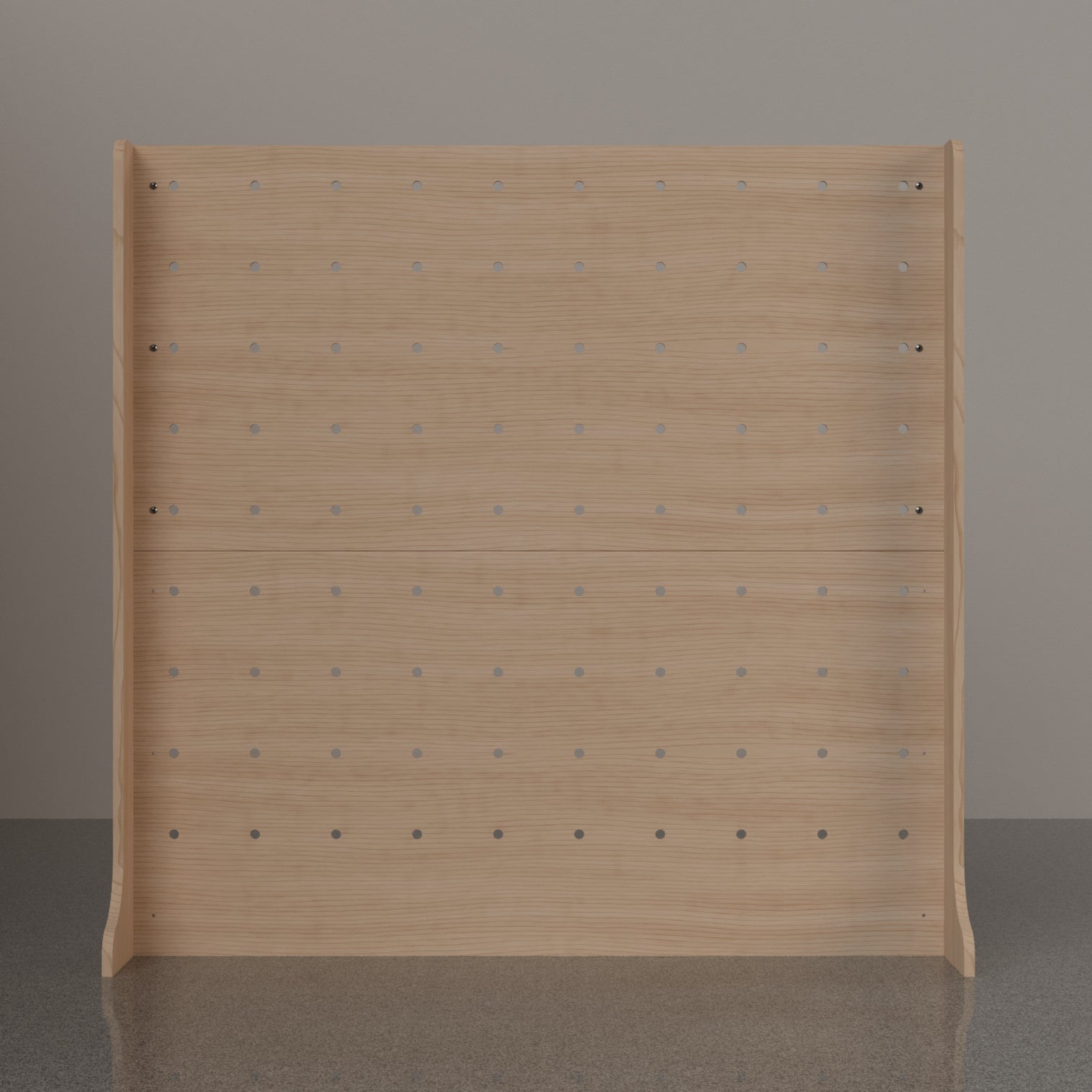 Modern Pegboard Wall Display for Retail, Craft & Trade Shows